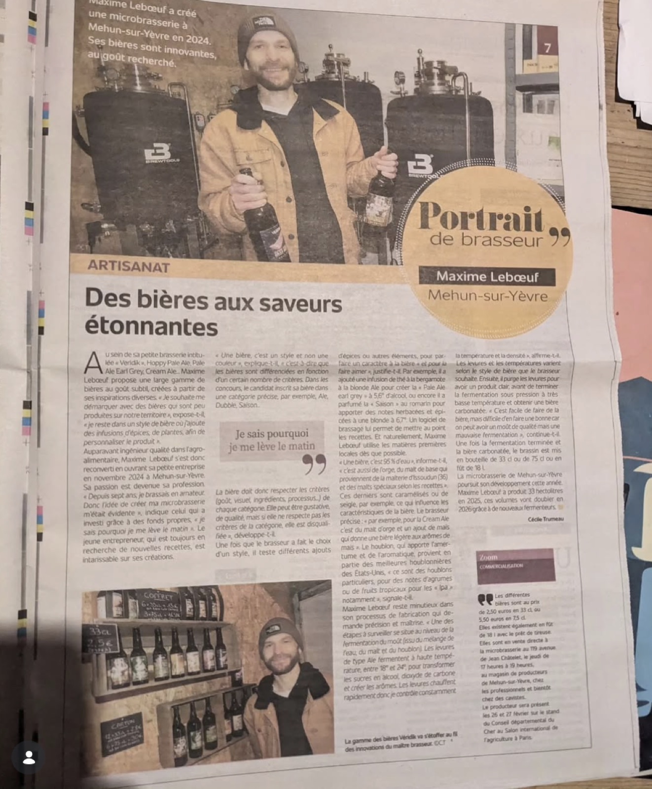 Des bières aux saveurs étonnantes